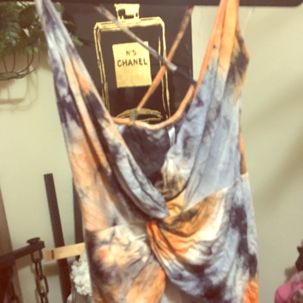 COPY - Small romper tie die super cute